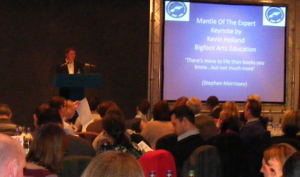Kevin Holland delivers Key note speech